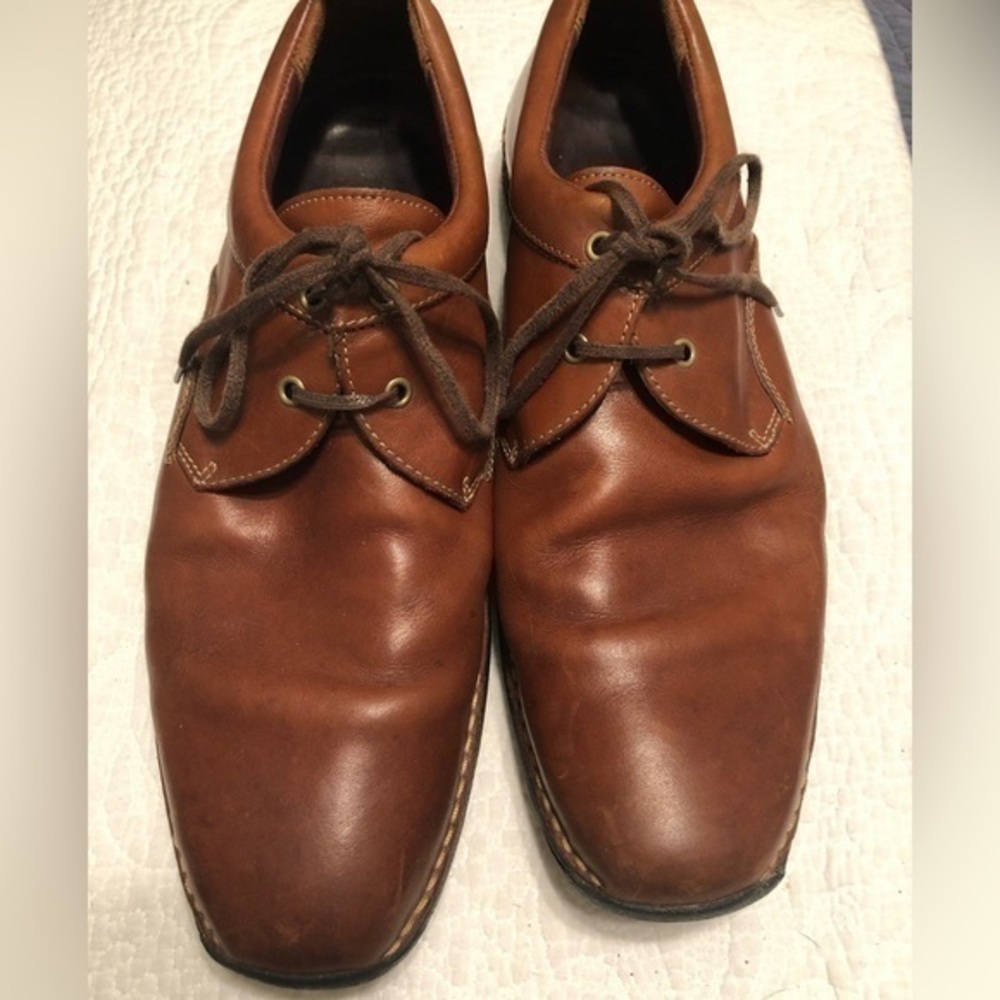 Cole Haan Brown Leather Loafer Shoes size 12